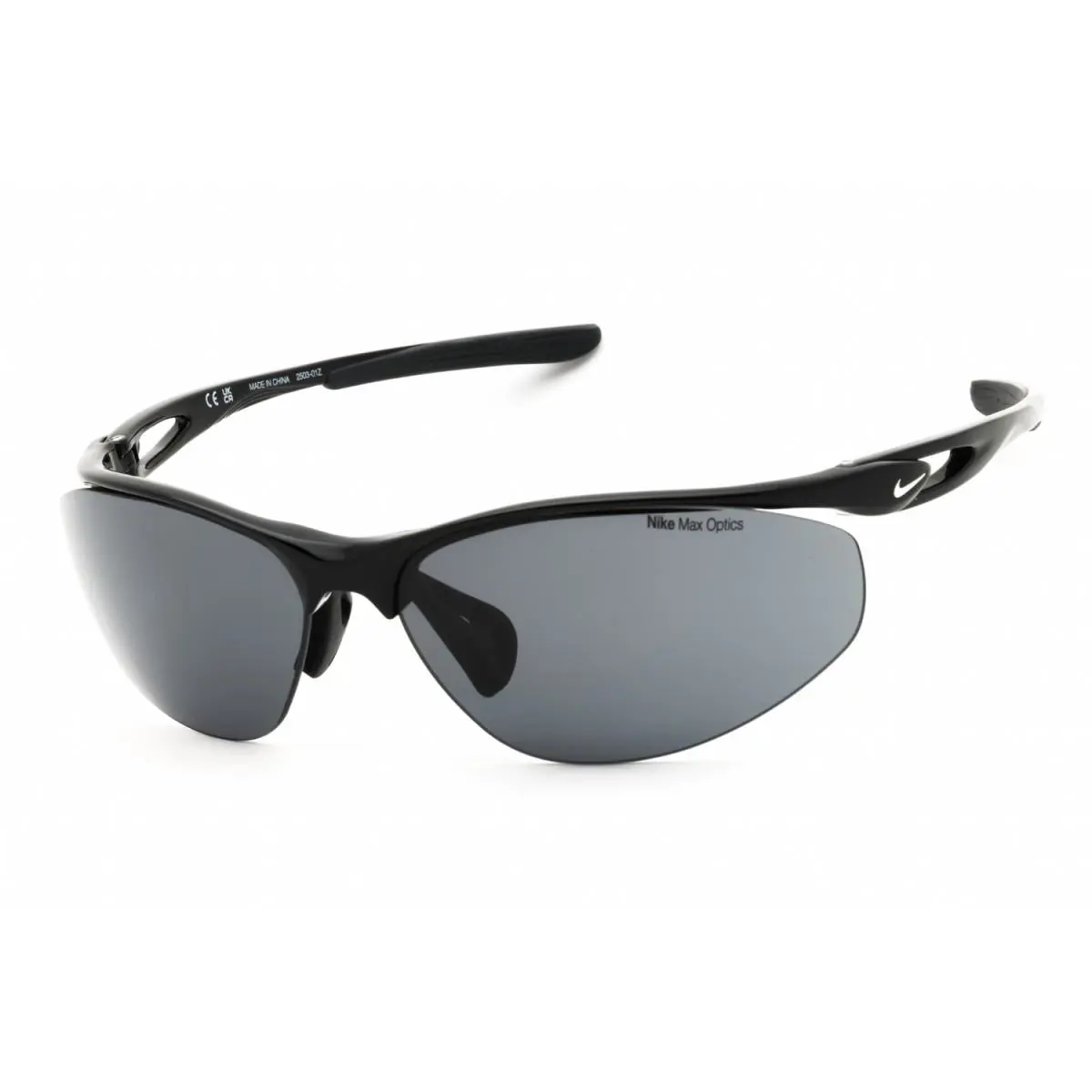 Nike Aerial DZ7352 010 Black/dark Grey 69-07-135 Sunglasses - Frame: Black, Lens: Dark Grey, code: 010