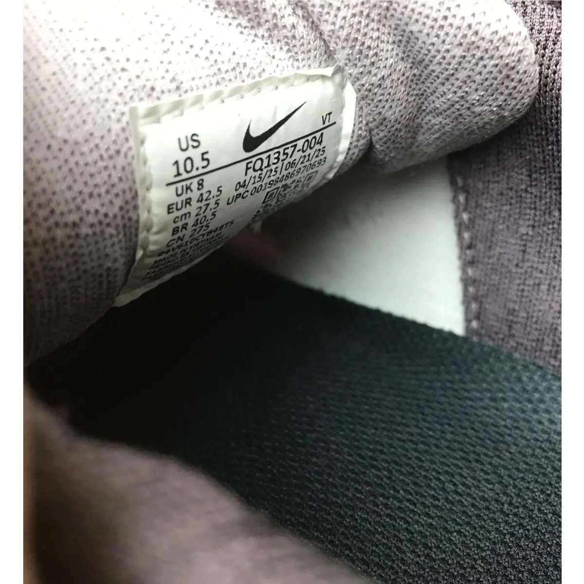 Nike shoes - Nike Pegasus - Pegasus - FQ1357-004 - Platinum Violet/ Black 9