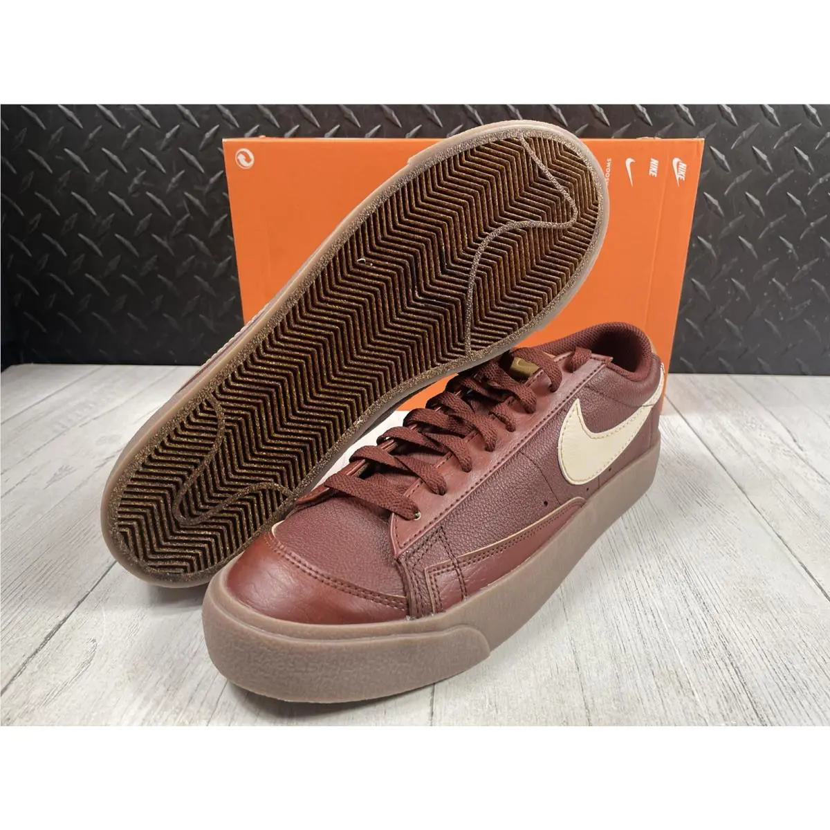 Nike shoes - Nike Blazer - Blazer - DQ7670-200 - Brown (UPC: 0196152249777) 4