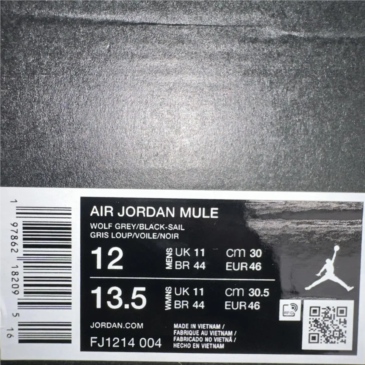 Nike shoes - Nike Air Jordan Mule - Air Mule - Fj1214-004 - Gray 4