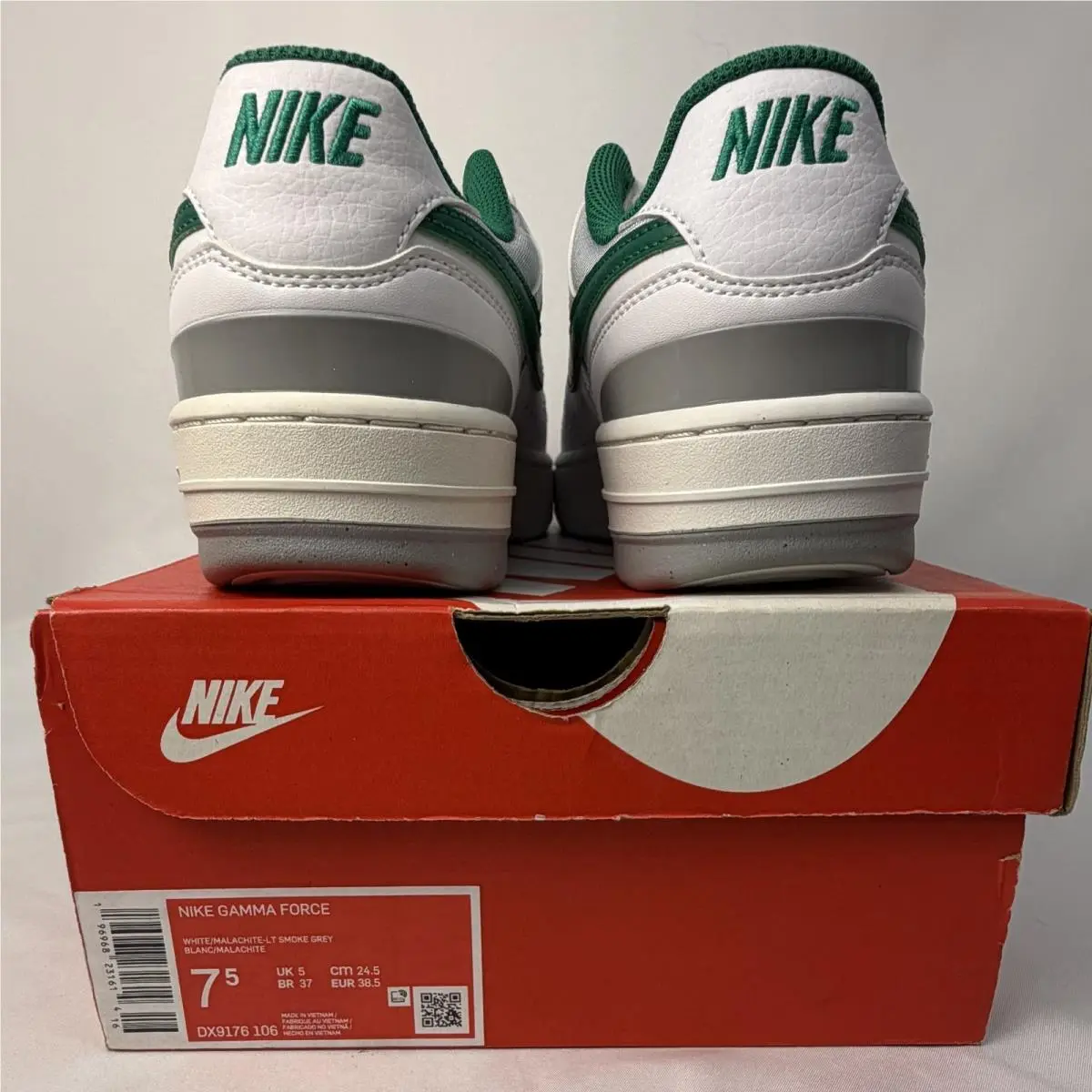 Nike shoes - Nike Gamma Force - Gamma Force - DX9176-106 - White/Light Smoke Grey/Summit White/Smoke Grey, Main: White 4