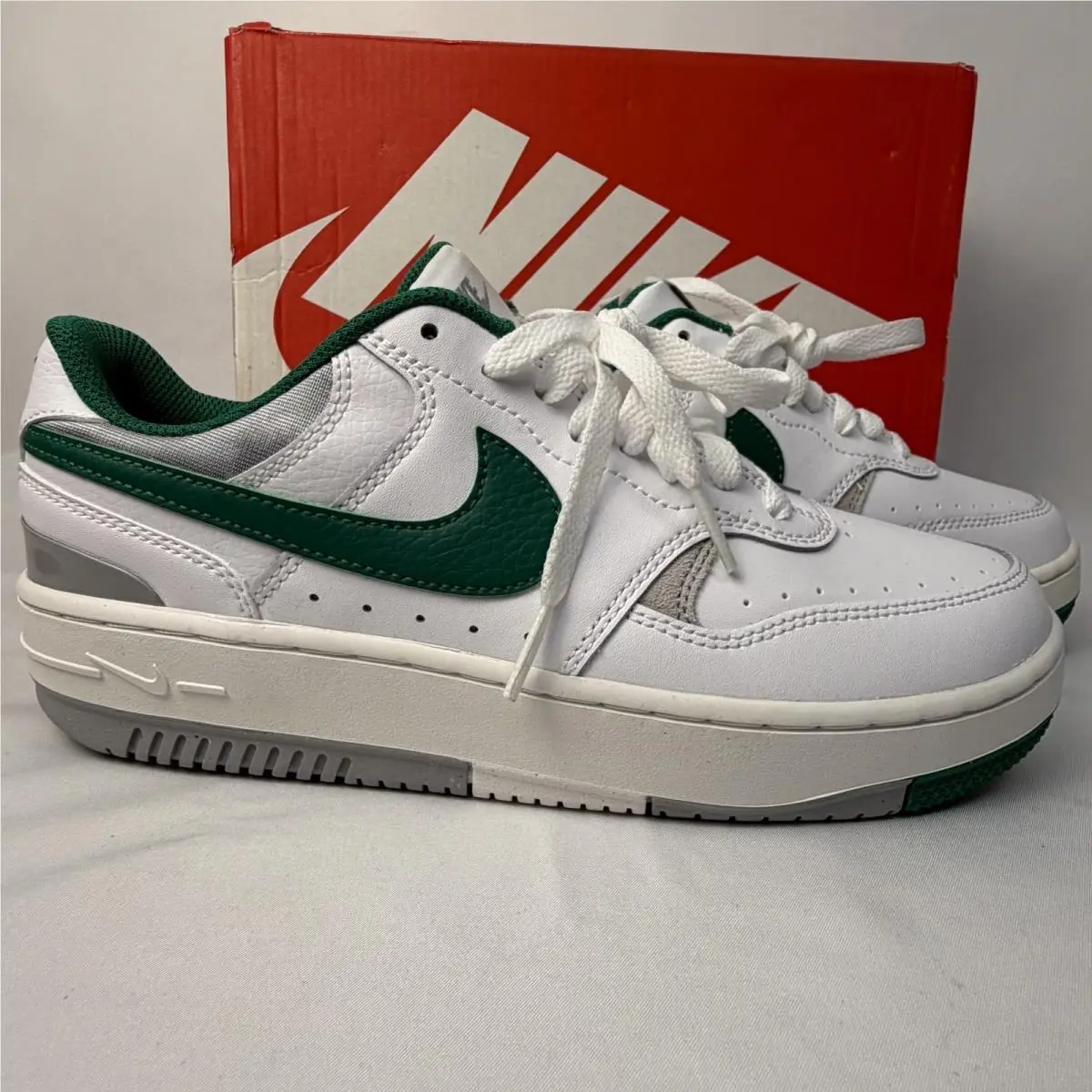 Nike shoes - Nike Gamma Force - Gamma Force - DX9176-106 - White/Light Smoke Grey/Summit White/Smoke Grey, Main: White 3