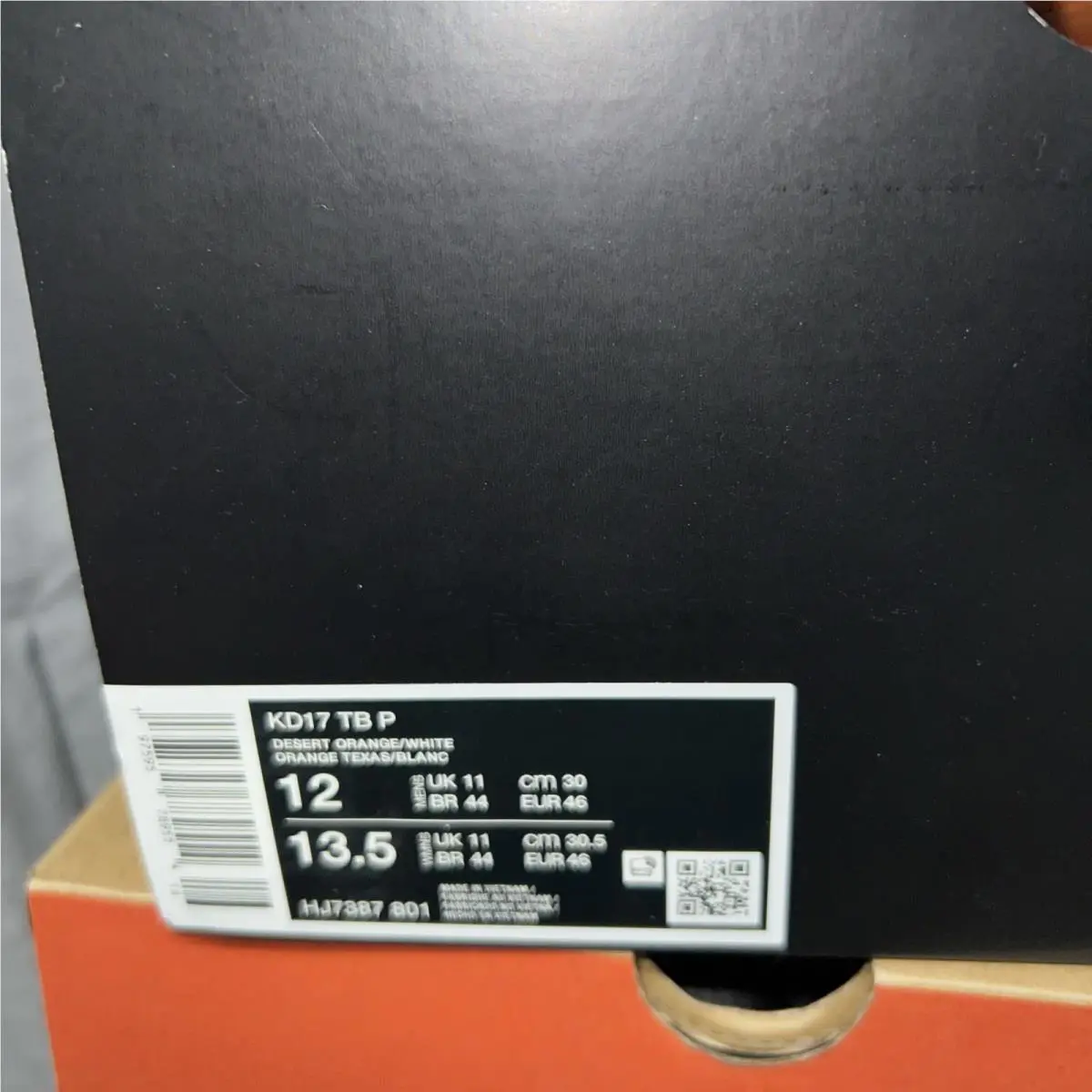 Nike shoes - Nike KD 17 - HJ7387-801 - Desert Orange 0