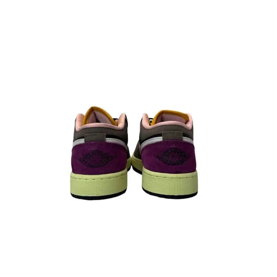Nike shoes - Nike Youth Air Jordan 1 Low SE Oil Grey Size 6Y HQ2021-005 0