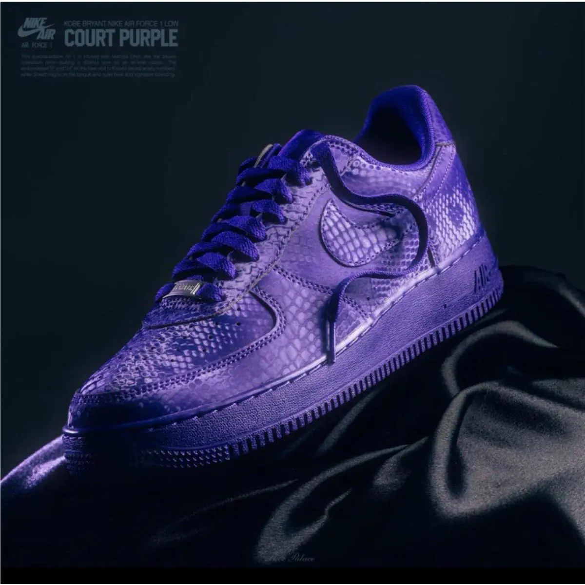 Nike shoes - Nike Air Force 1 - Air Force - IB0018-500 - Purple 0