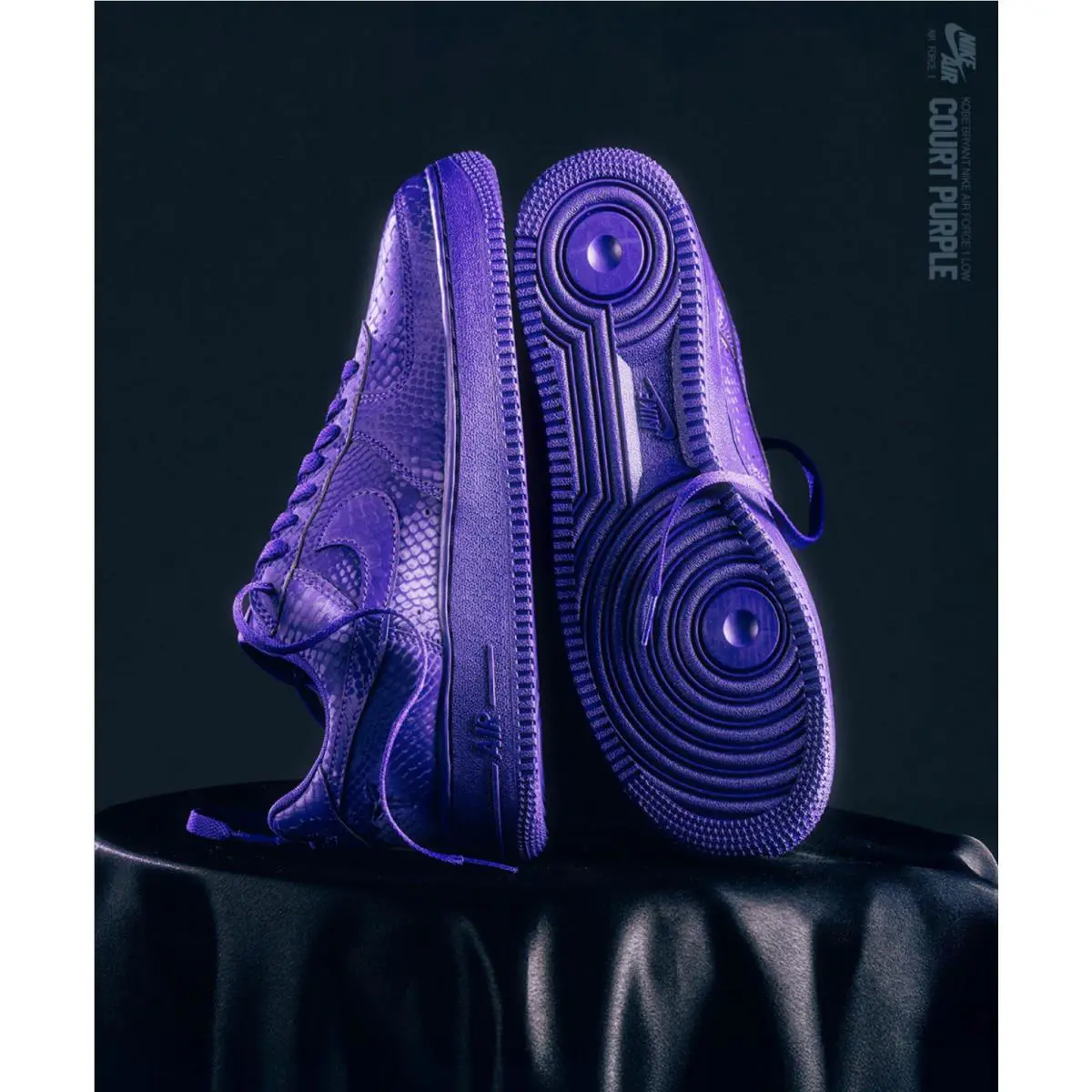 Nike shoes - Nike Air Force 1 - Air Force - IB0018-500 - Purple 2