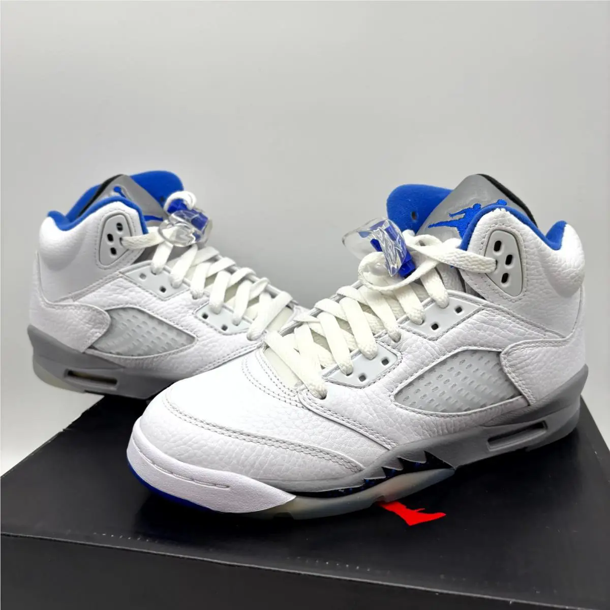 Nike shoes - Nike Air Jordan 5 Retro (GS) - 440888-140 - Blue (UPC: 194953287493) 4