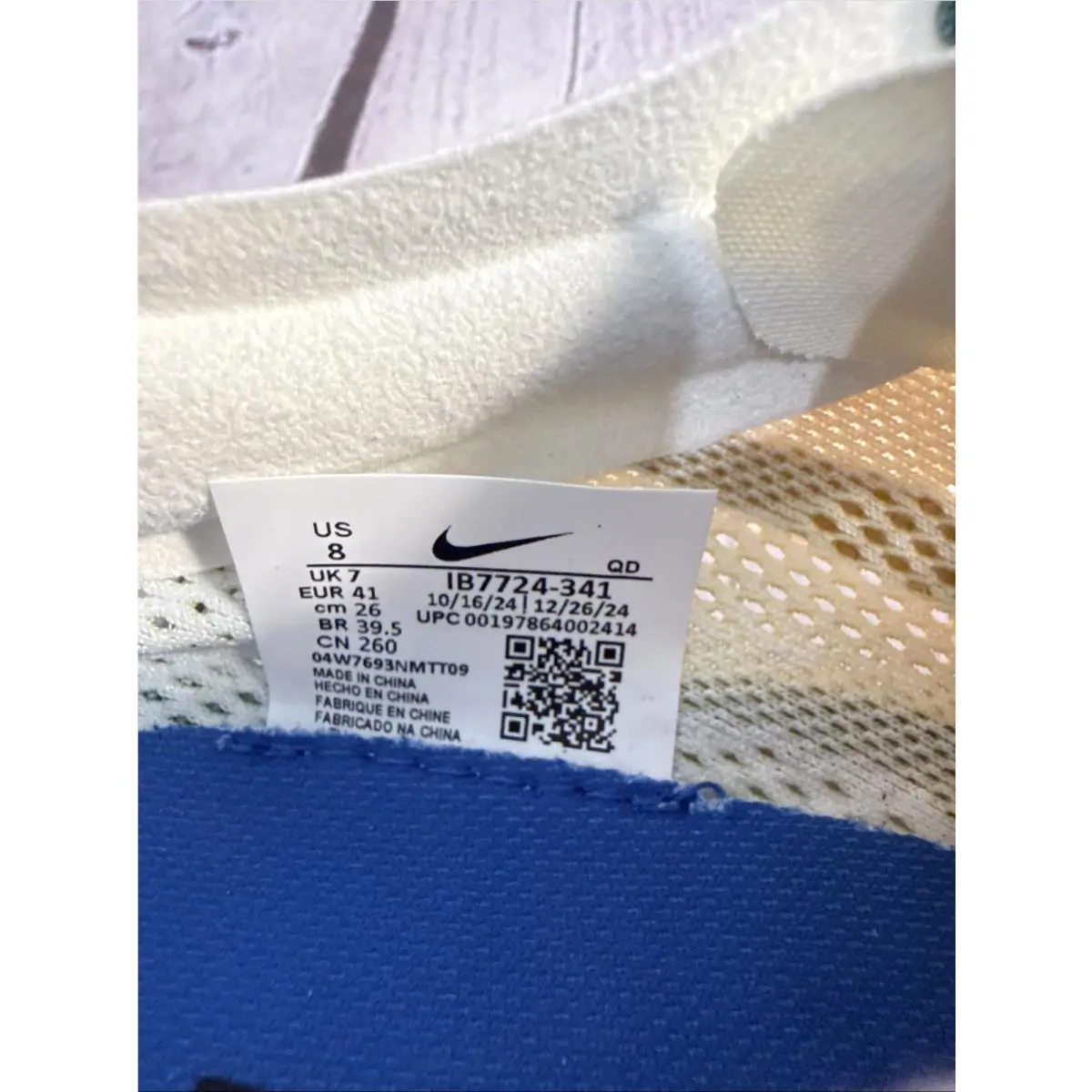 Nike shoes - Nike ZoomX - ZoomX - IB7724-341 - Multicolor (UPC: 0197864002414) 7
