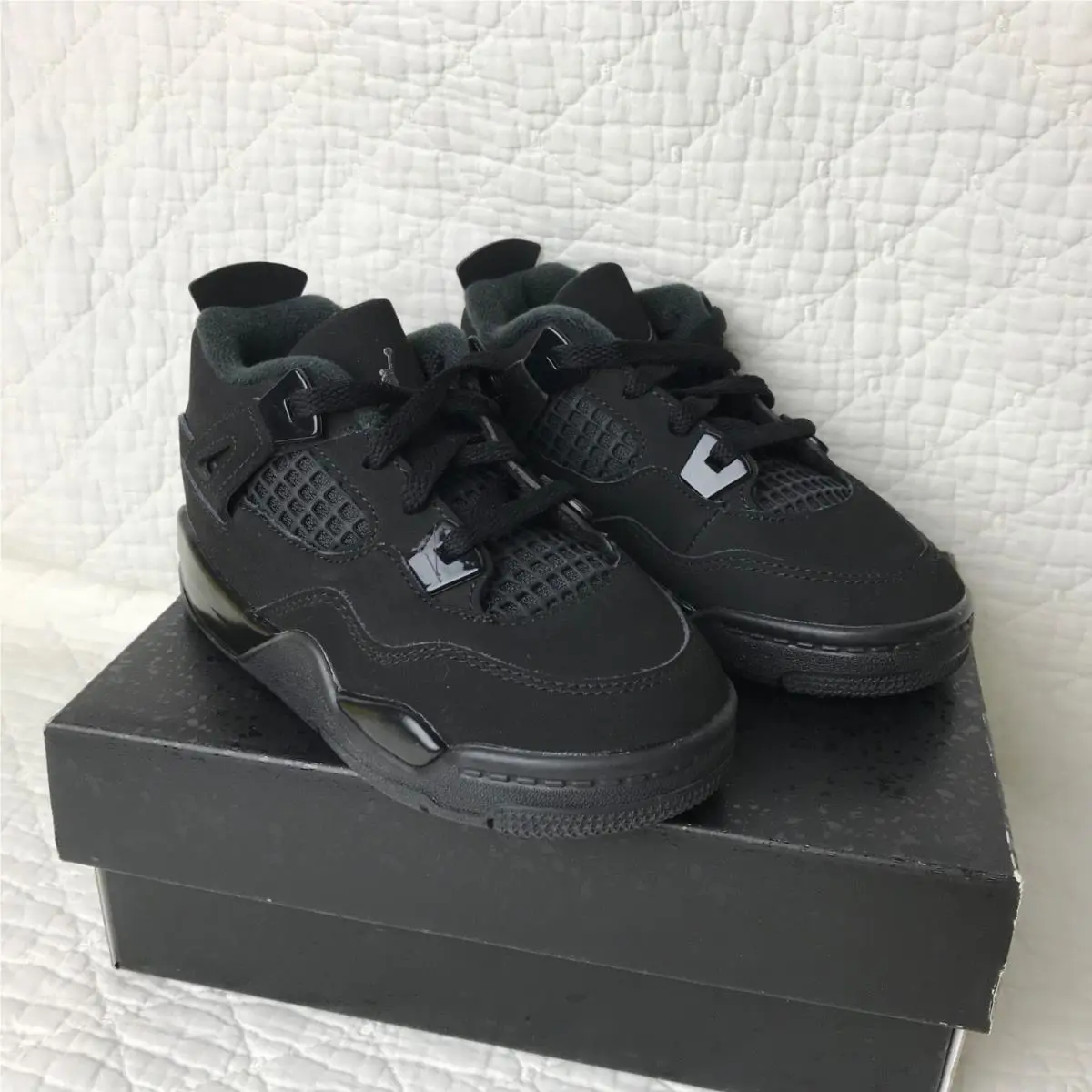 Nike shoes - Air Jordan 4 - Air - Black 8