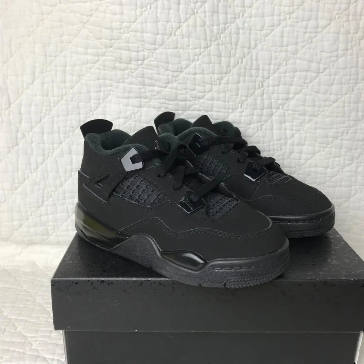 Nike shoes - Air Jordan 4 - Air - Black 7