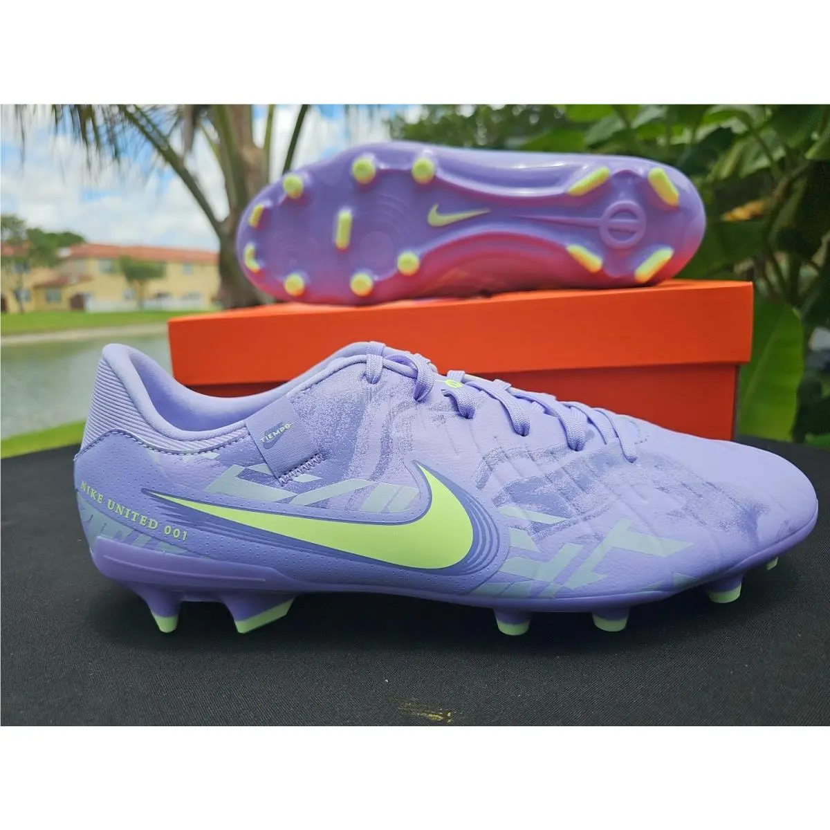 Nike shoes - Nike Legend - Legend - HF1590 500 - Purple Agate/Barely Volt (UPC: 197859032297) 2