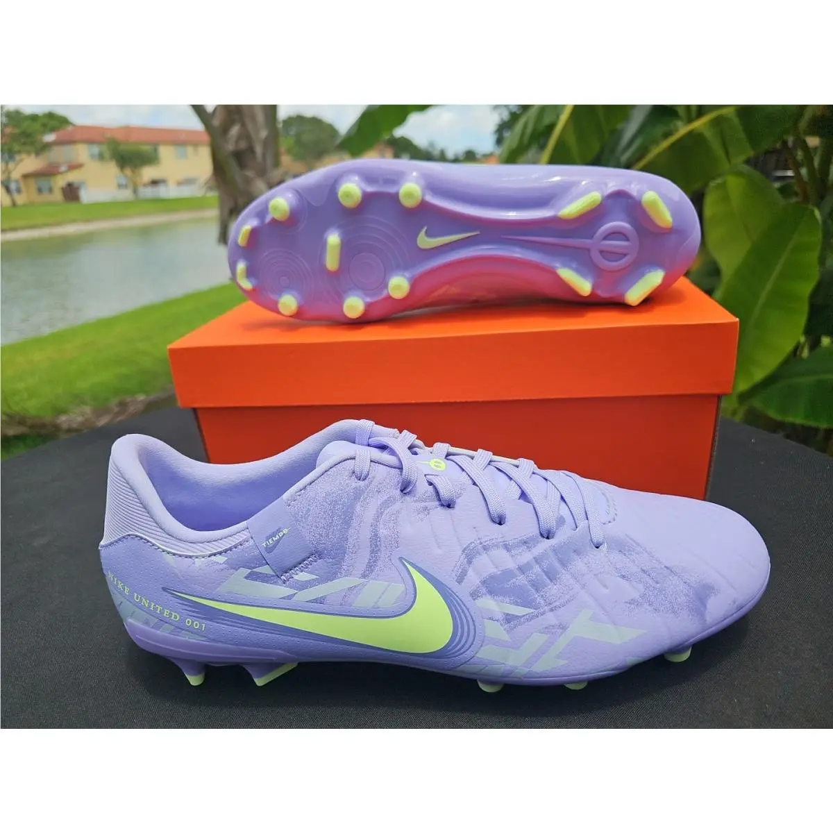 Nike shoes - Nike Legend - Legend - HF1590 500 - Purple Agate/Barely Volt (UPC: 197859032297) 3
