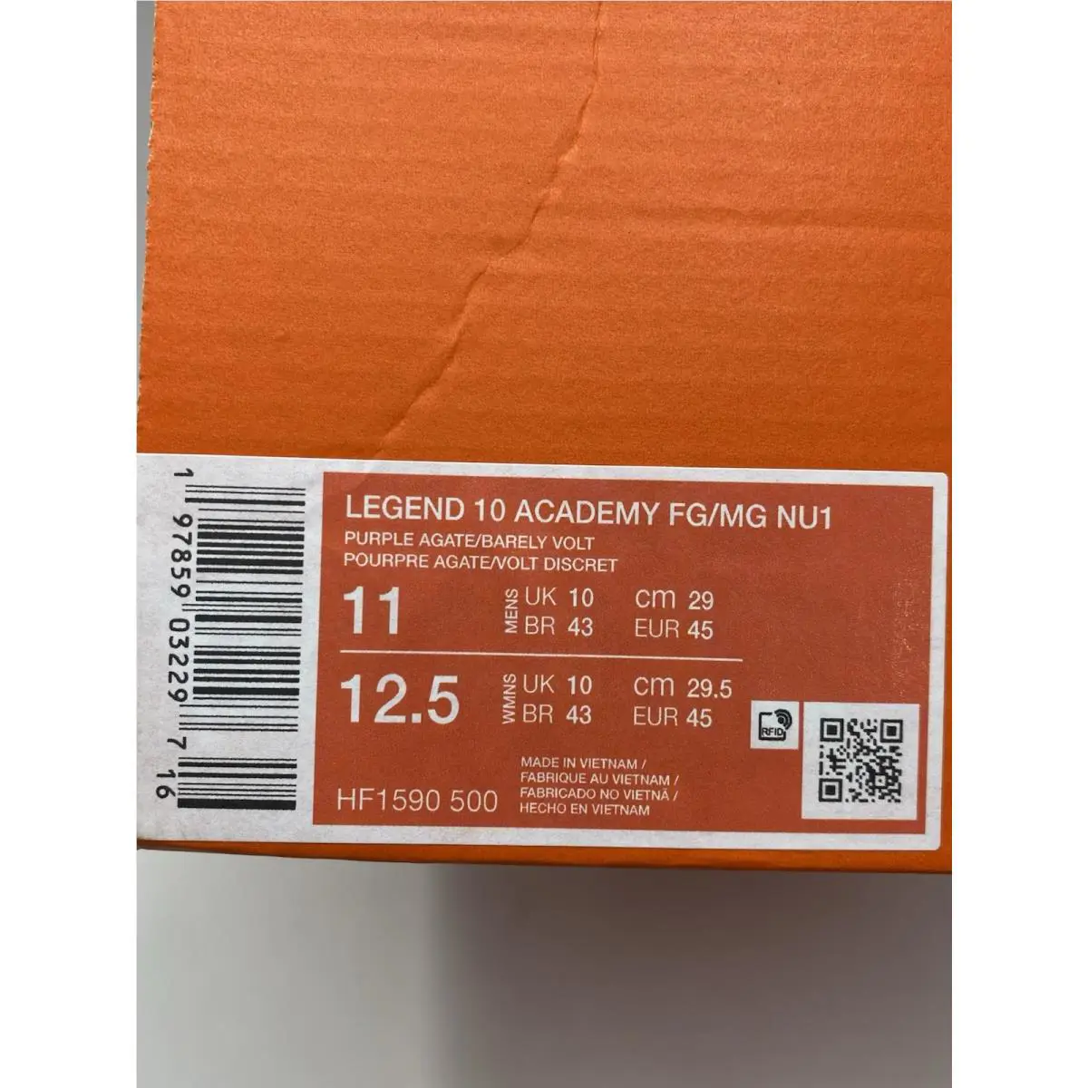 Nike shoes - Nike Legend - Legend - HF1590 500 - Purple Agate/Barely Volt (UPC: 197859032297) 6