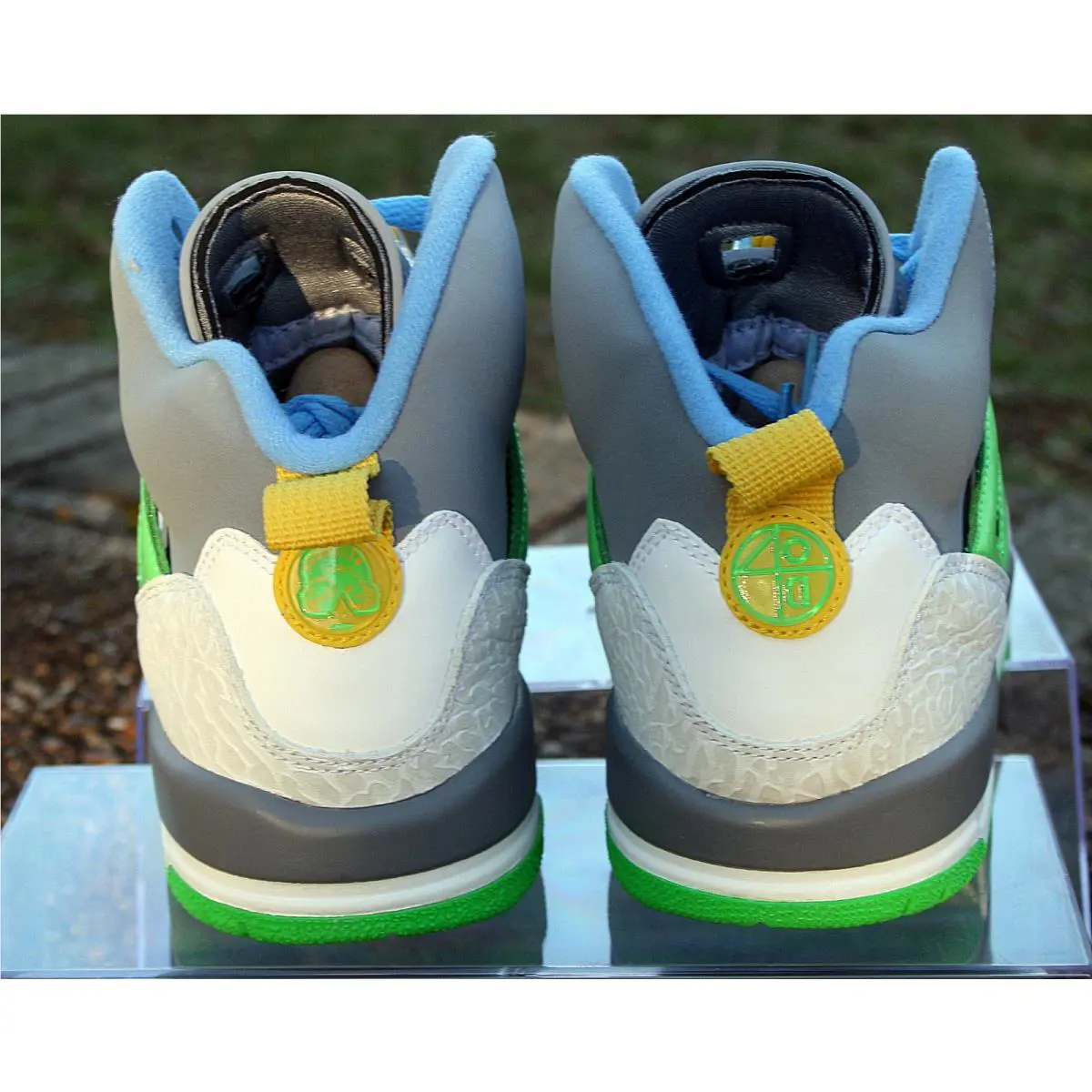 Nike shoes - Jordan Spizike - Spizike - Stealth/poison green/university blue/blitz (UPC: 0887223324188) 2