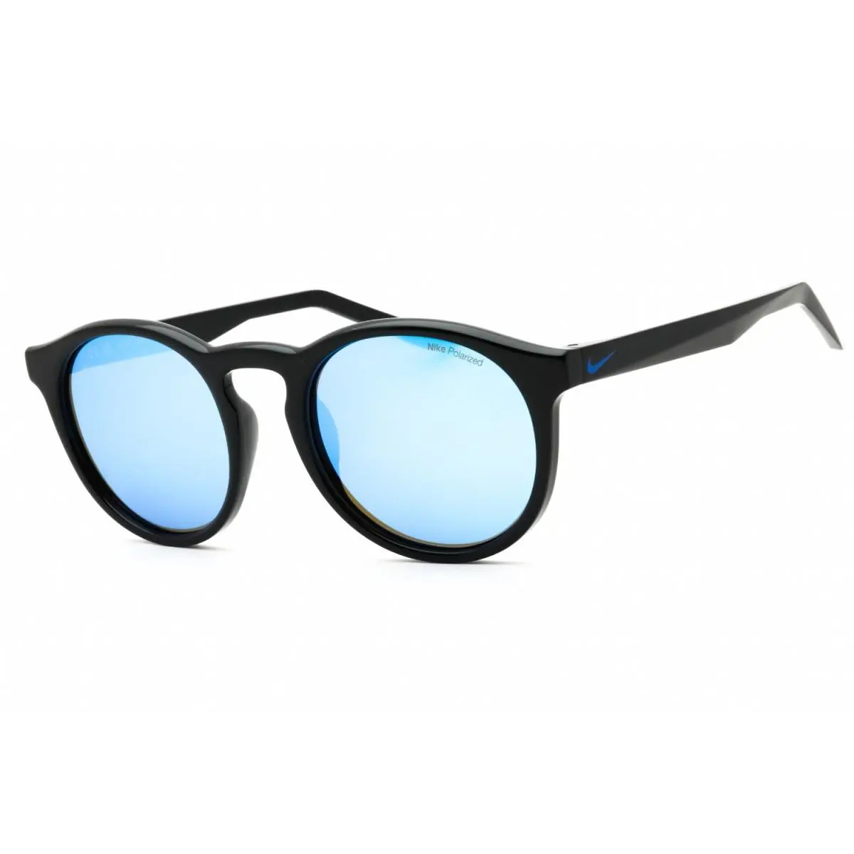 Nike Swerve P FD1850 014 Black/polar Blue Mirror 51-20-140 Sunglasses - Frame: Black, Lens: Polar Blue Mirror, code: 014
