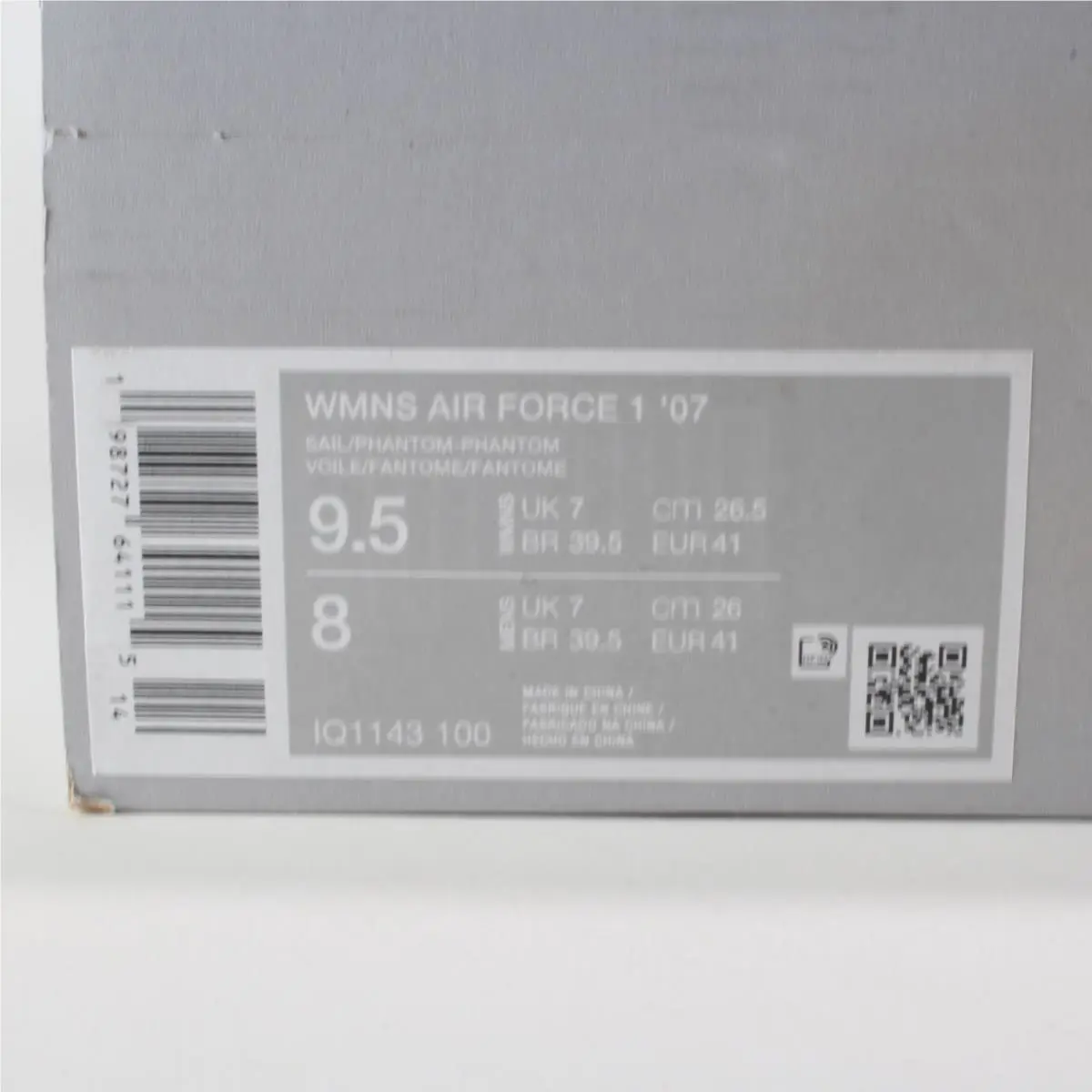 Nike shoes - Nike Air Force 1 - Air Force - IQ1143-100 - White 11
