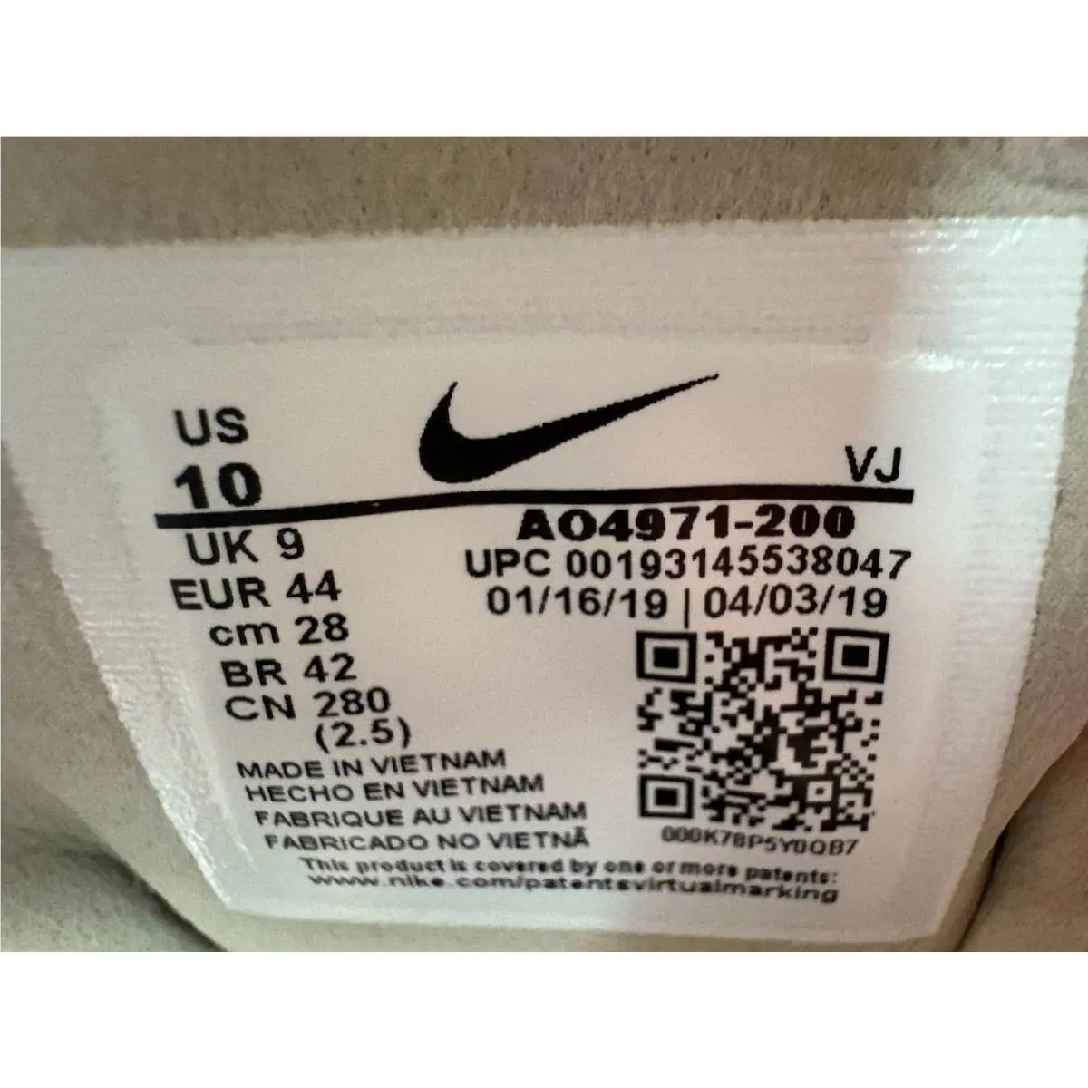 Nike shoes - Nike Air Max 270 React - AO4971-200 - Multicolor 3