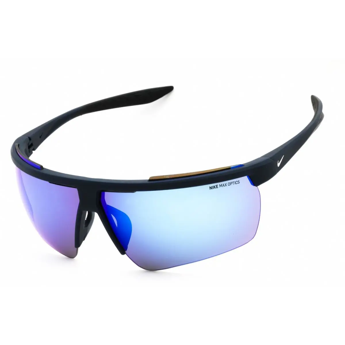 Nike NKCW1287-410-75 Sunglasses Frame Size 75mm 0mm 09mm Blue Men