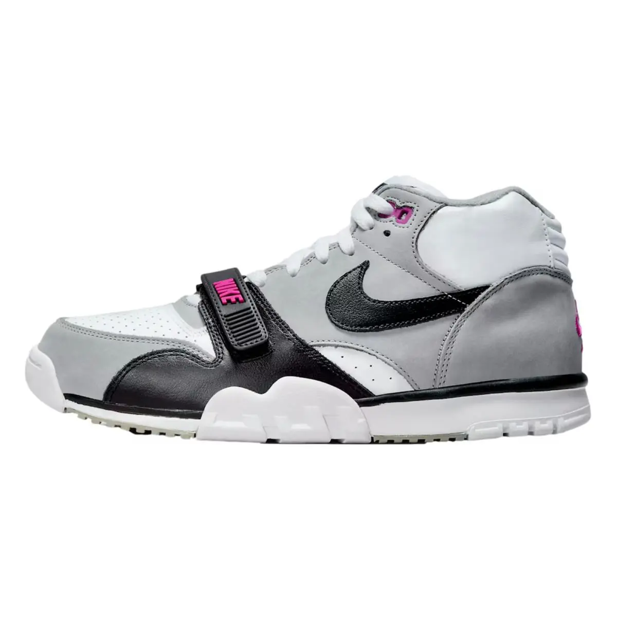 Nike Air Trainer 1 Medium Grey / Black - White FN6885-062 Men`s Size 11.5 Medium - Multicolor