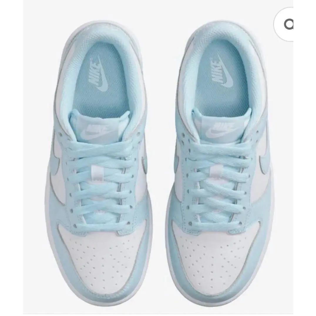 Nike shoes - Nike Dunk Low GS - Dunk Low - White Blue (UPC: 197594233478) 1