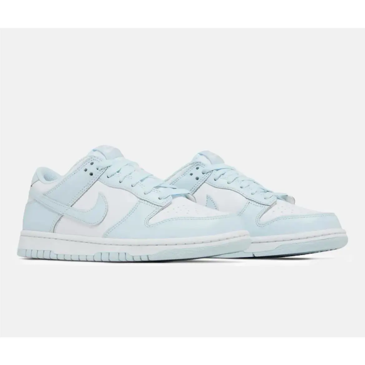 Nike shoes - Nike Dunk Low GS - Dunk Low - White Blue (UPC: 197594233478) 6
