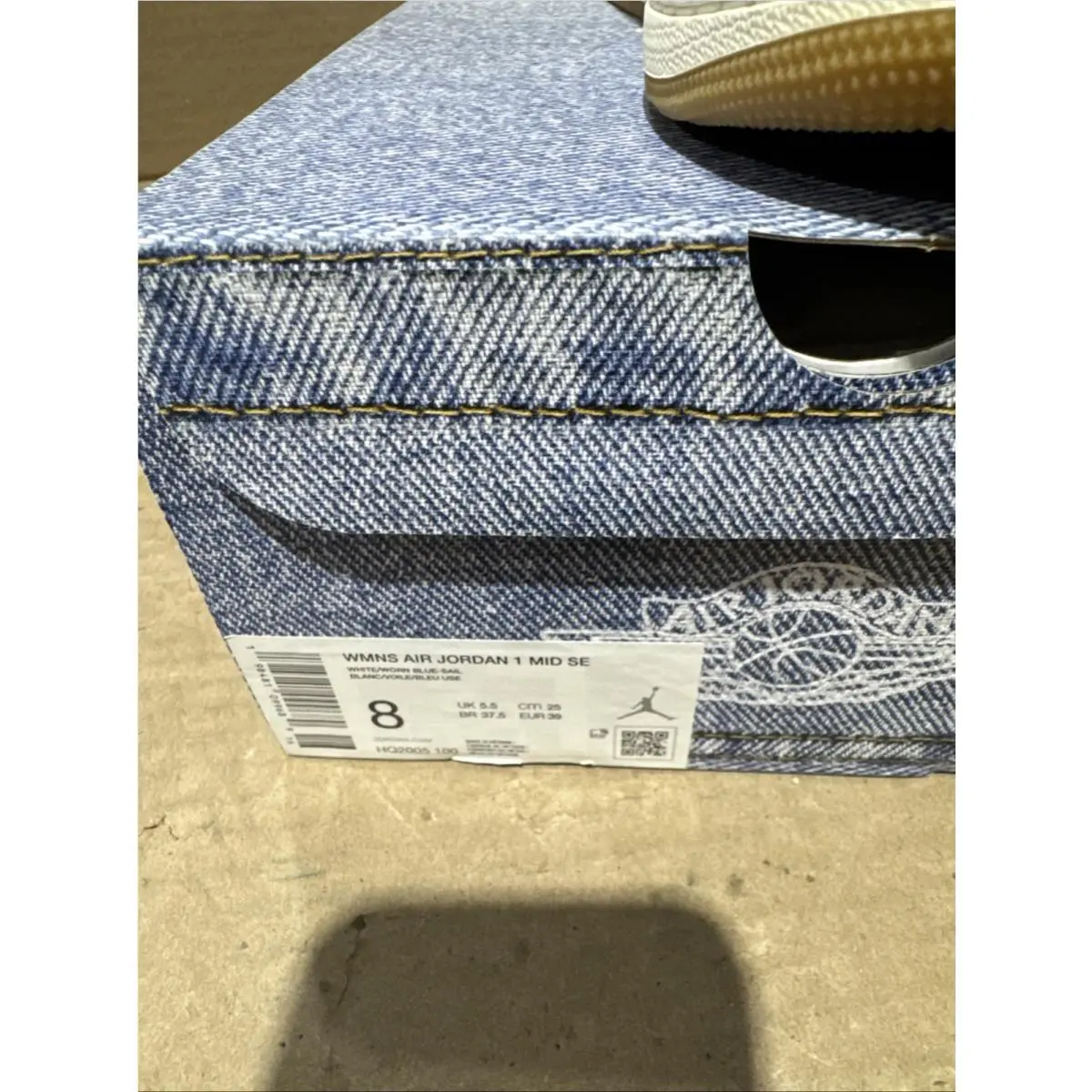 Nike shoes - Air Jordan 1 - Air - HQ2005-100 - Blue 3