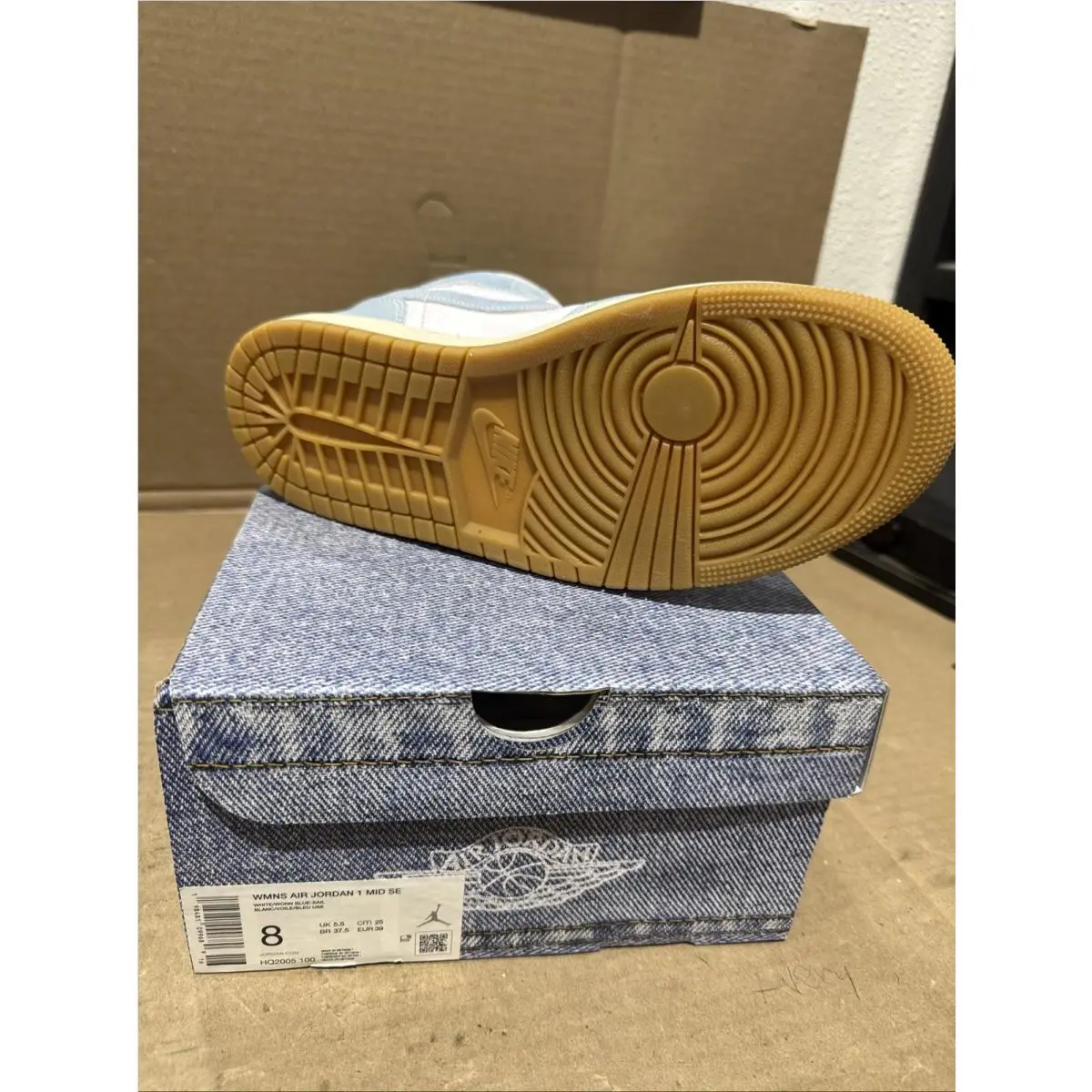Nike shoes - Air Jordan 1 - Air - HQ2005-100 - Blue 4