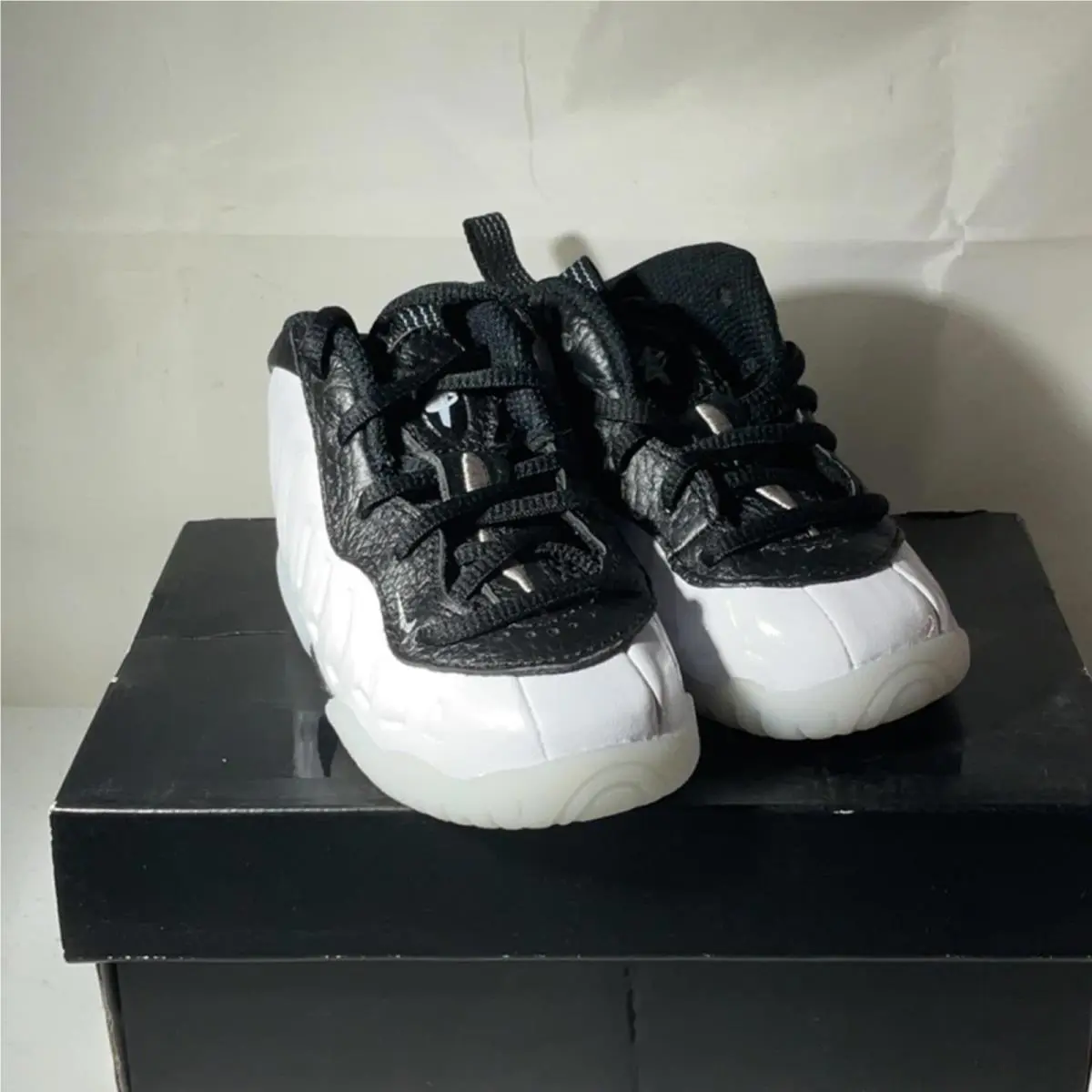 Nike shoes - Nike Little Posite - Little Posite - Black 4