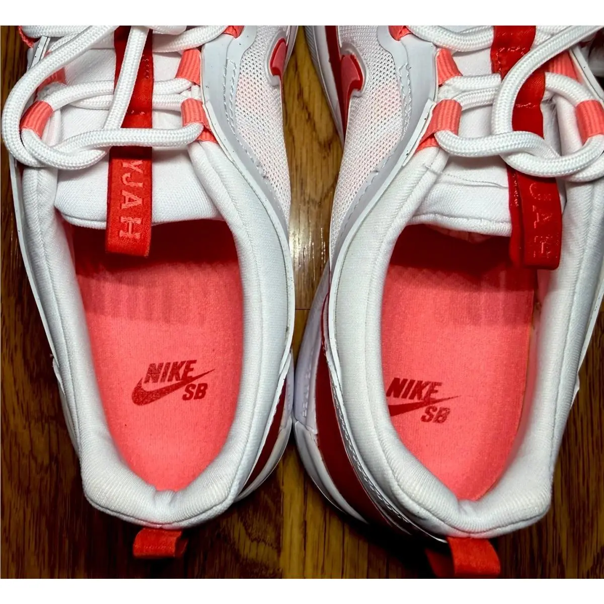 Nike shoes - Nike SB Nyjah Free 2 - BV2078-600 - White, Lobster, Pink Gaze (UPC: 0195242335185) 11