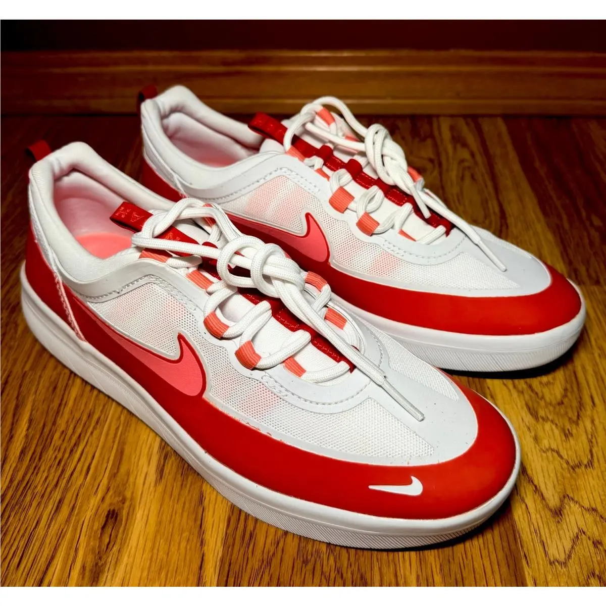 Nike shoes - Nike SB Nyjah Free 2 - BV2078-600 - White, Lobster, Pink Gaze (UPC: 0195242335185) 1