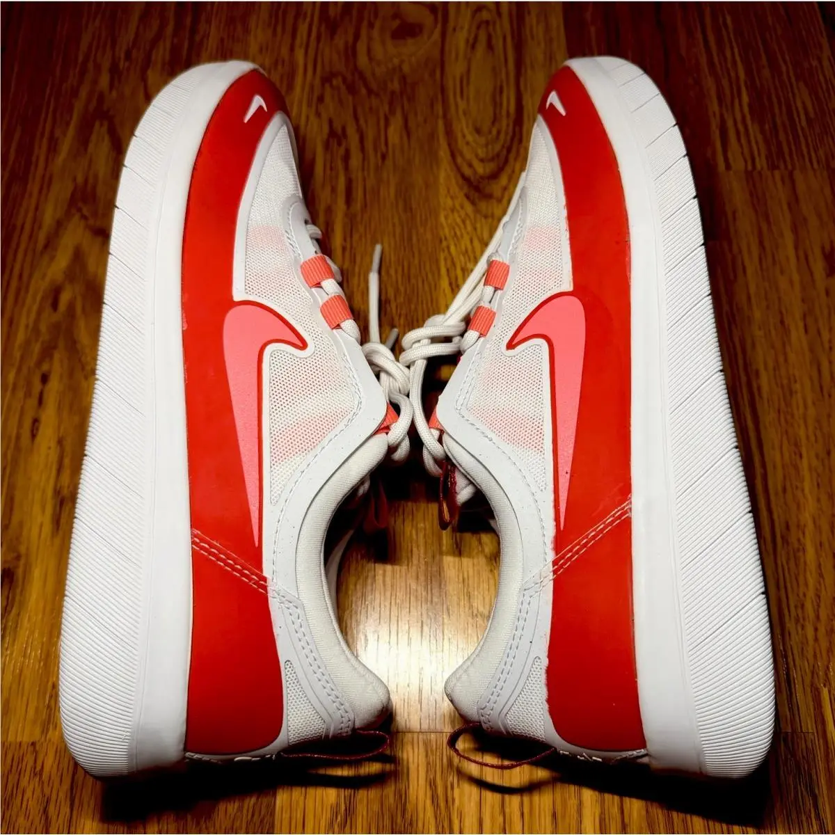 Nike shoes - Nike SB Nyjah Free 2 - BV2078-600 - White, Lobster, Pink Gaze (UPC: 0195242335185) 5