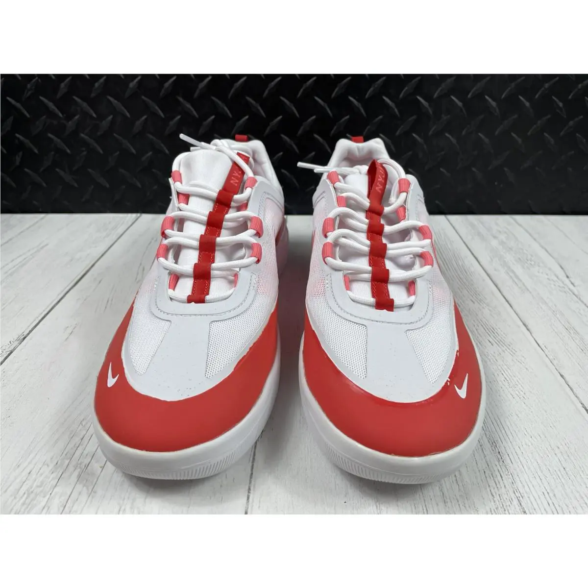 Nike shoes - Nike SB Nyjah Free 2 - BV2078-600 - White, Lobster, Pink Gaze (UPC: 0195242335185) 3