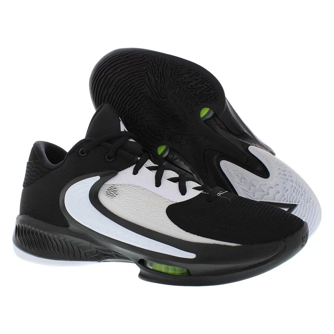 Nike Zoom Freak 4 TB Shoes Sneakers Men’s SZ 9.5 Black/white DO9679-002 - Black/White