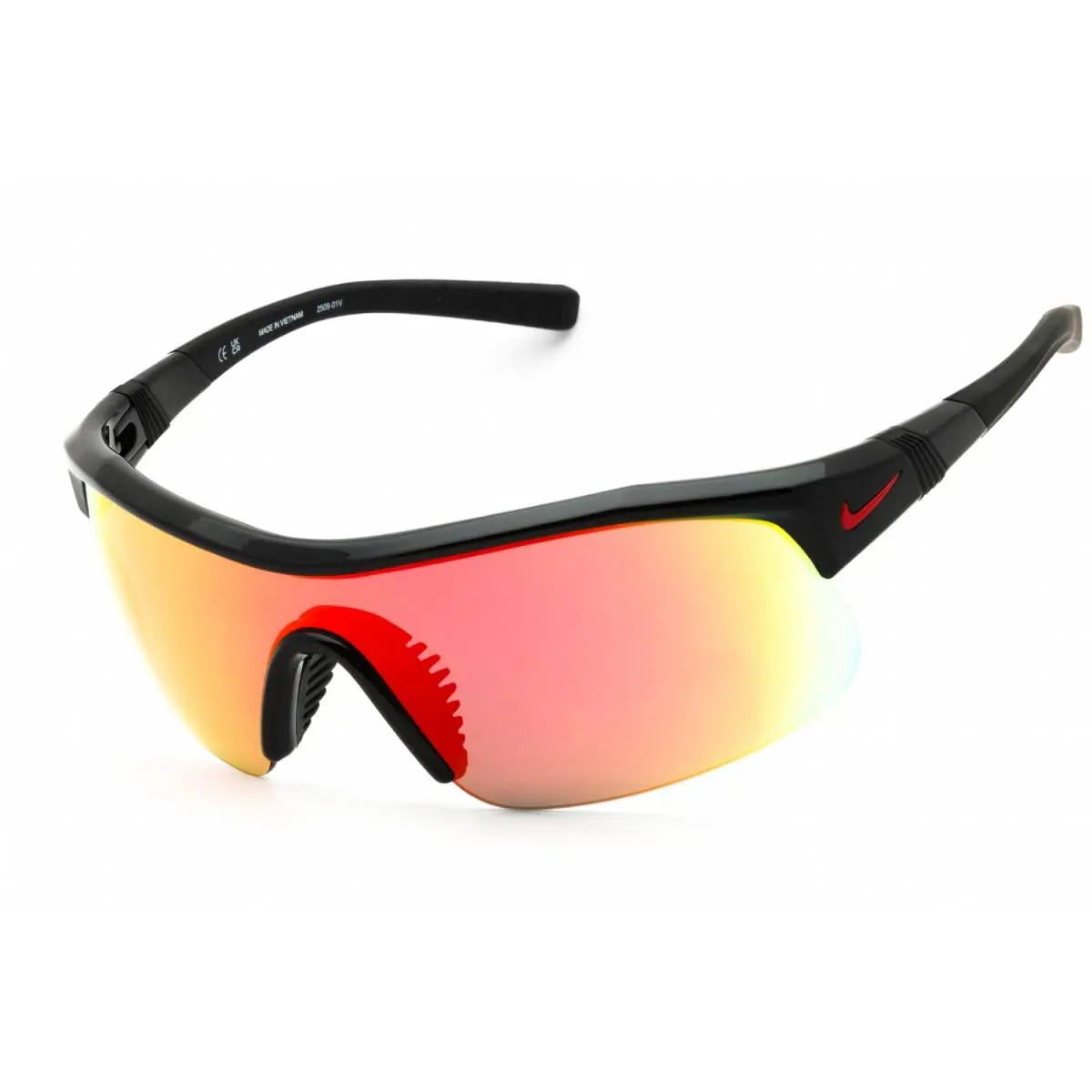 Nike Show X1 N IU4881X 014 Black/red Mirror 58-18-136 Sunglasses - Frame: Black, Lens: Red Mirror, code: 014