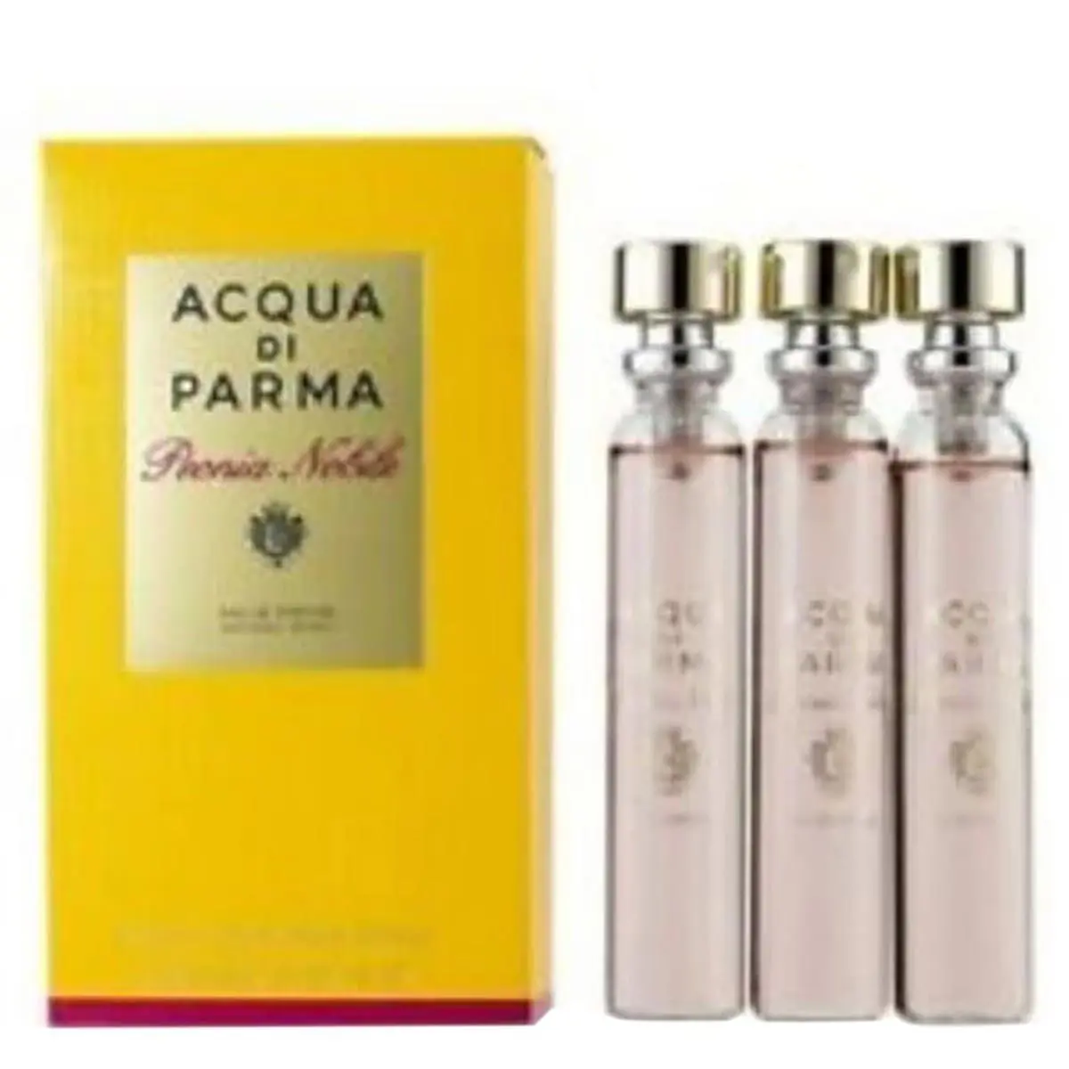 Acqua Di Parma Ladies Rosa Nobile Leather Purse Gift Set Refills Fragrances
