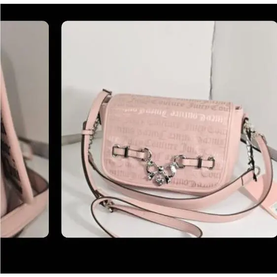 Juicy Couture Vintage Crossbody Handbag –monogram Shoulder Bag with