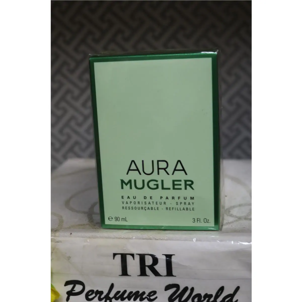 Aura  Eau de Parfum Spray Refillable 3 Fl. Oz. 90 ml by Mugler