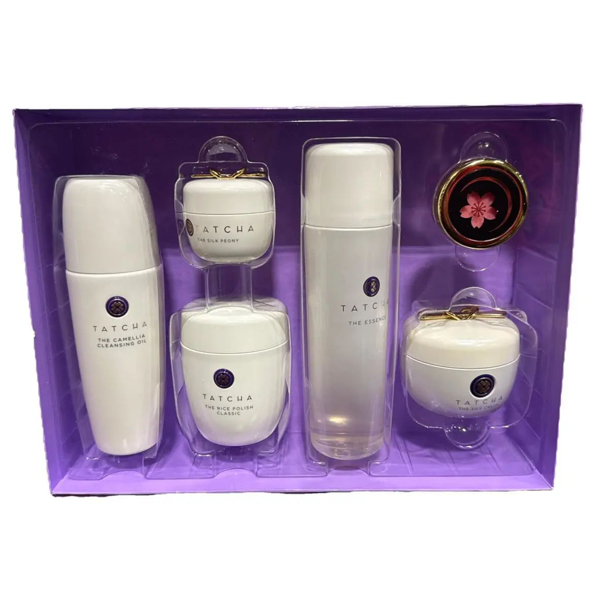 Tatcha Luxury Grand Collection – Set with Cosmetic Bag 7-Piece Set