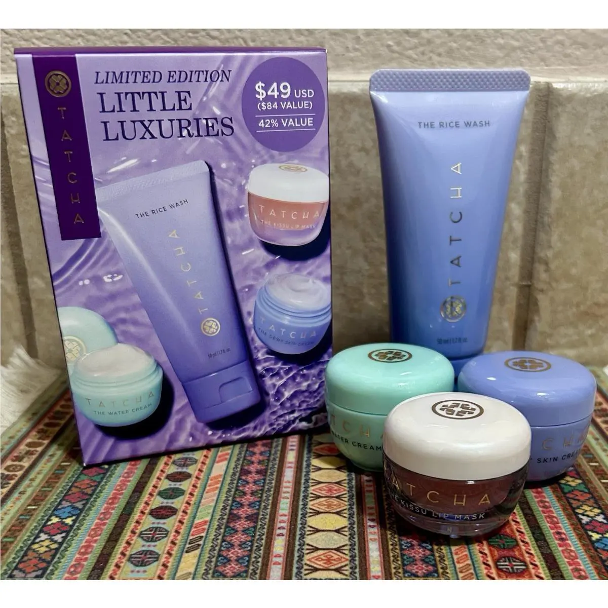Tatcha Little Luxuries Limited Edition 4 Piece Set Free Immediate Shipping