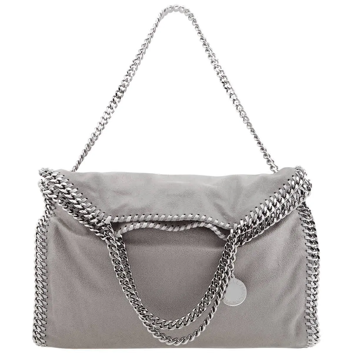 Stella Mccartney Falabella Fold-over Grey Ladies Tote 234387W91321220