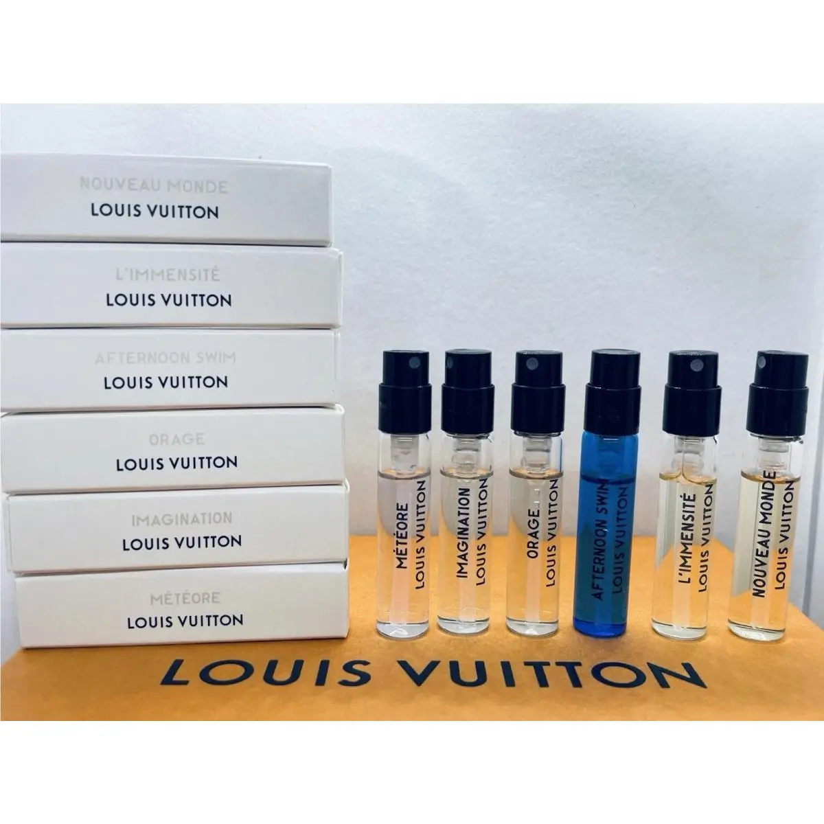 Louis Vuitton Men Cologne Collection Sample Spray 6Pc Set 2ml/0.06oz