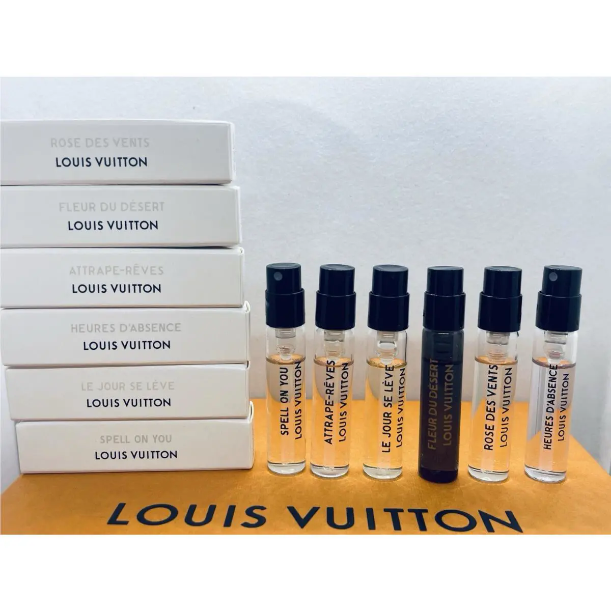 Louis Vuitton Women Perfume Collection 6pc Sample Set 2ml/0.06oz