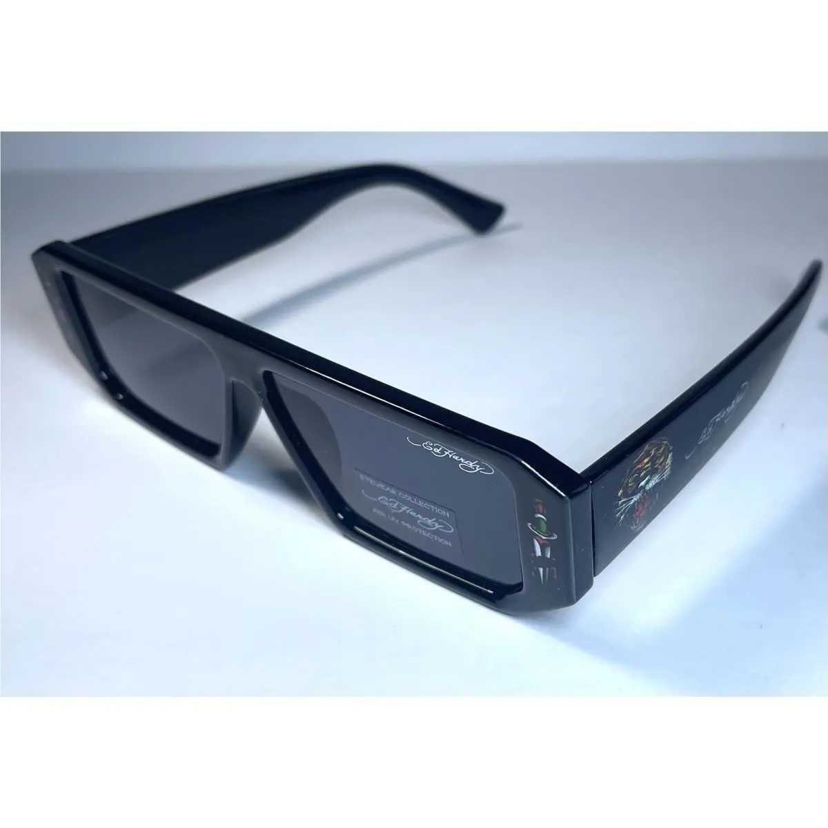 ED Hardy Black Tiger Sunglasses + Case by Ed Hardy