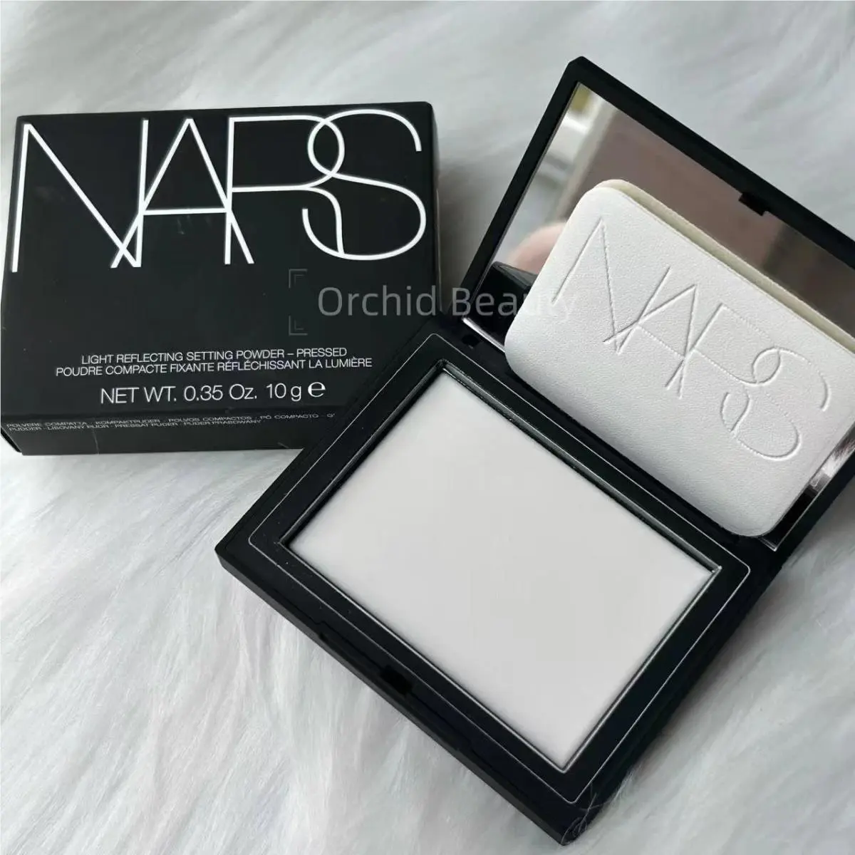 Nars Blush Full Size 4.8 g/0.16 oz Formula with Talc Light Reflecting Setting Powder (TALC-Free) 10 g by NARS Cosmetics