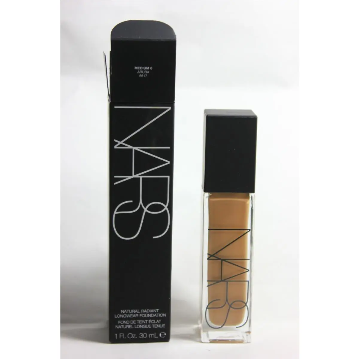 Nars Natural Radiant Longwear Foundation Medium 6 Aruba 6617