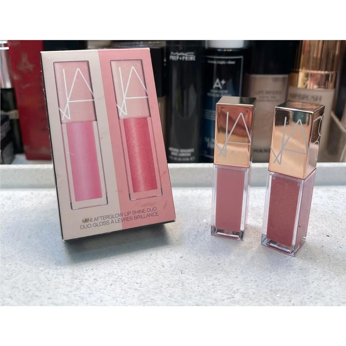Nars ‘turkish Delight Orgasm’ Mini Afterglow Lip Shine Duo 2 Piece Set