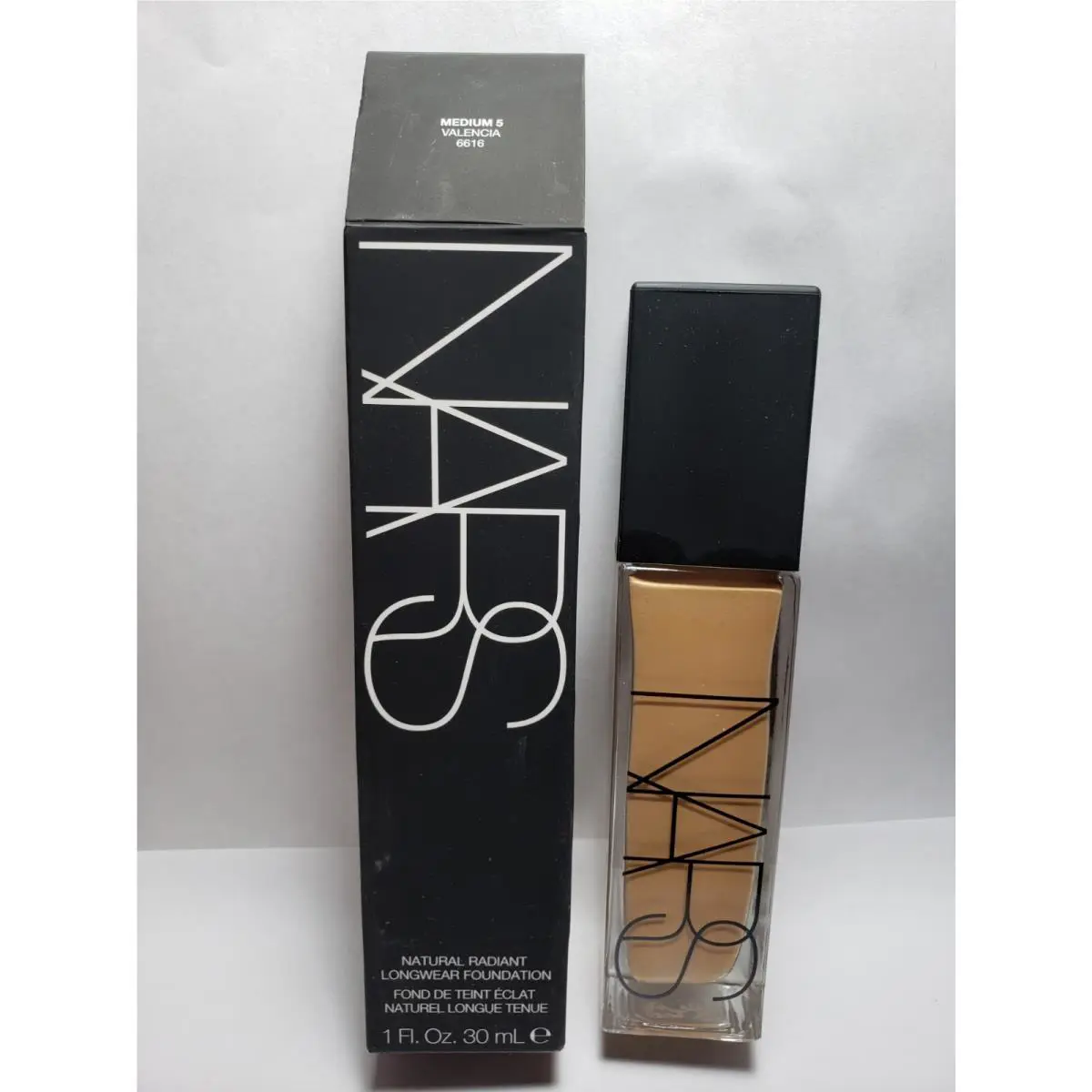 Nars Natural Radiant Longwear Foundation Medium 5 Valencia 6616 Full Size