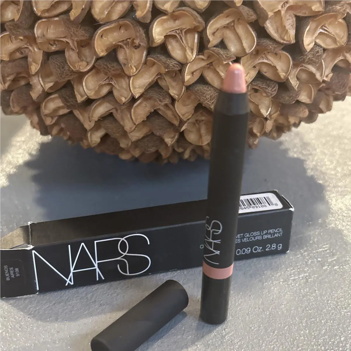 Nars Bluenod Aired 9108 Velvet Gloss Lip Pencil Boxed 2.8gr