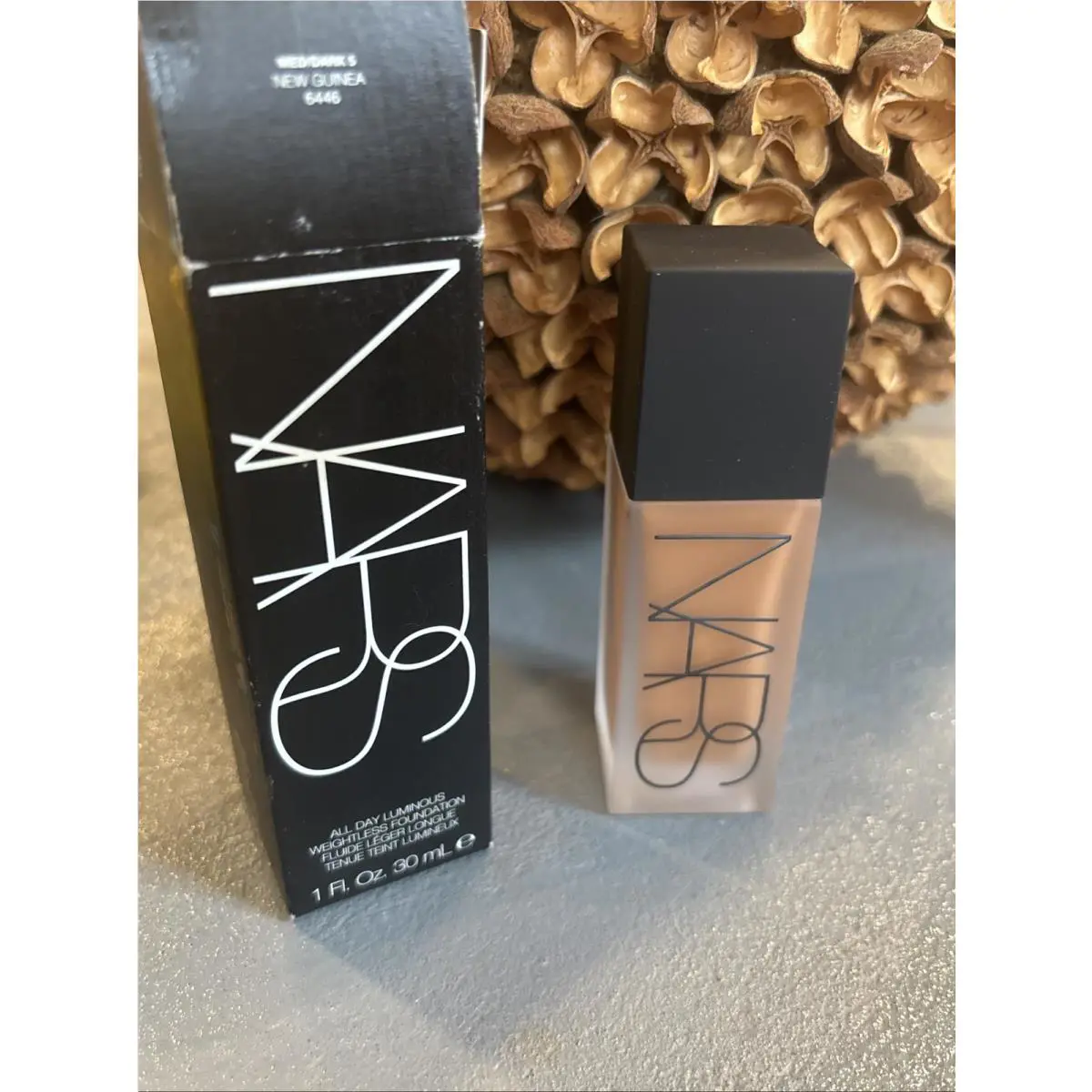 Nars Medium Dark 5 Guinea 6446 All Day Luminous Weightless Foundation 30 M
