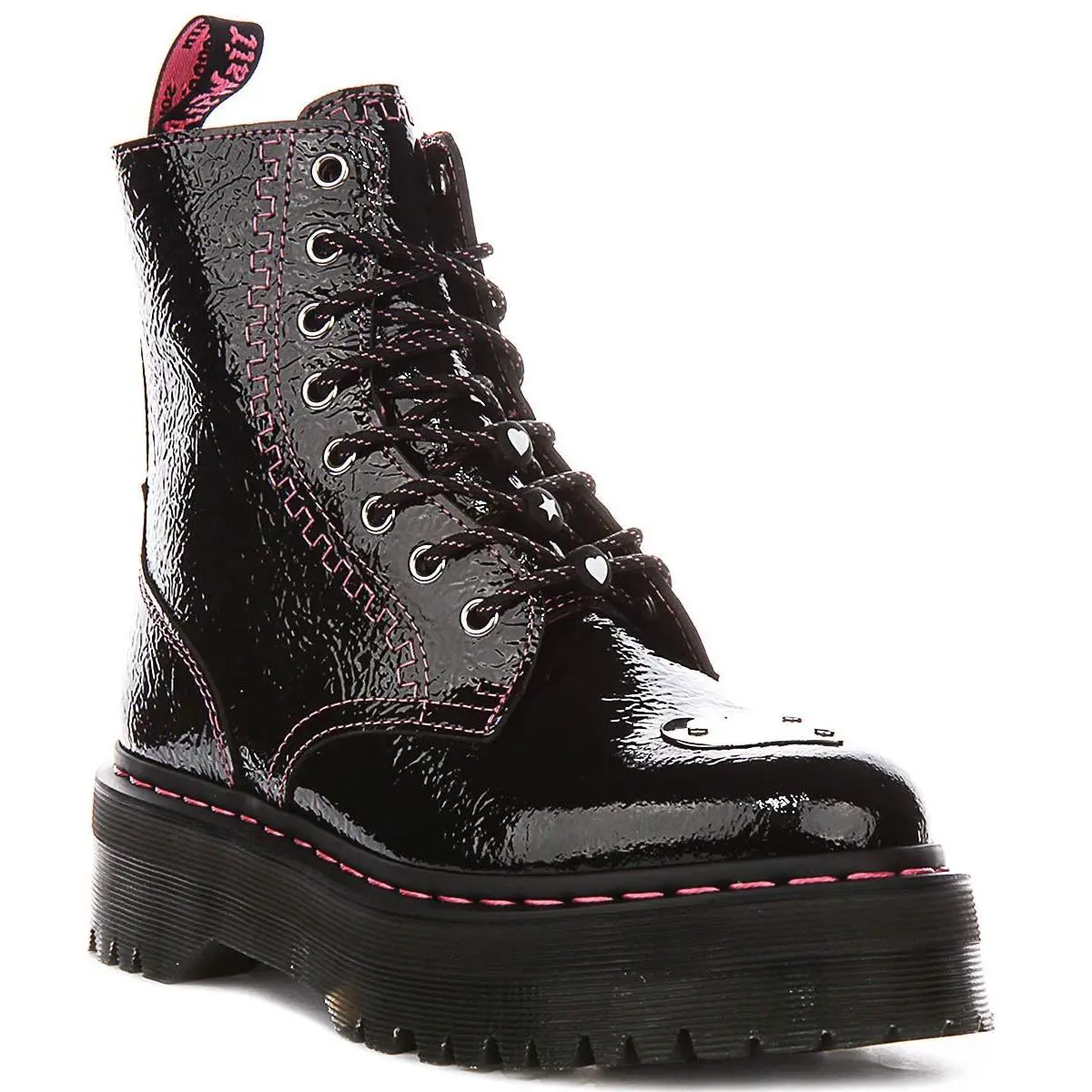 Dr Martens Jadon Tp Platform Ankle Womens Boot In Black Patent US 5 - 10 - Black Patent